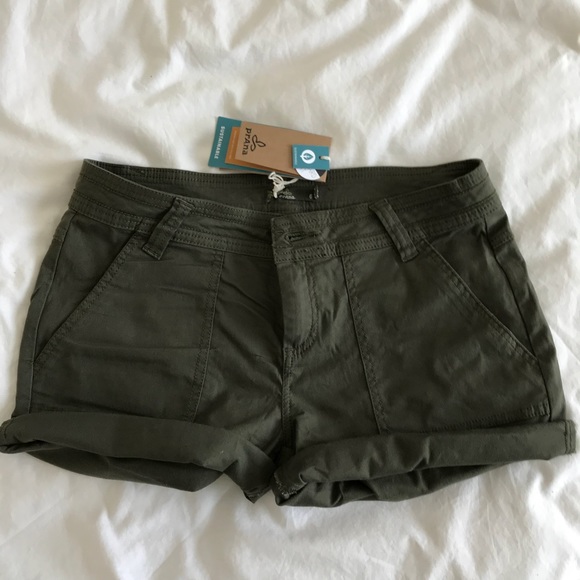 Prana Pants - prana army green shorts
